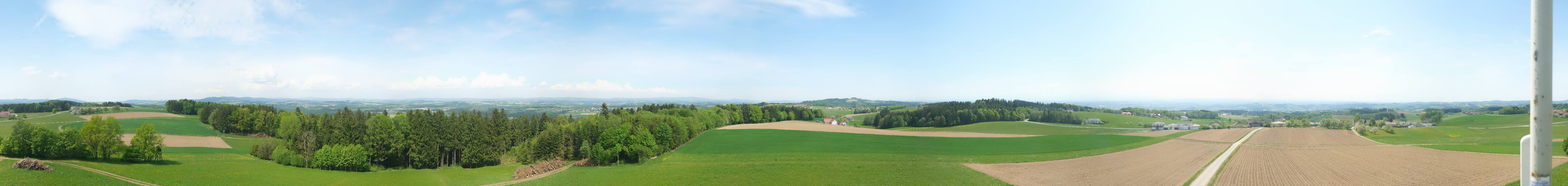 Archiv Foto Webcam Sankt Agatha - Pyramide am Etzinger Hügel