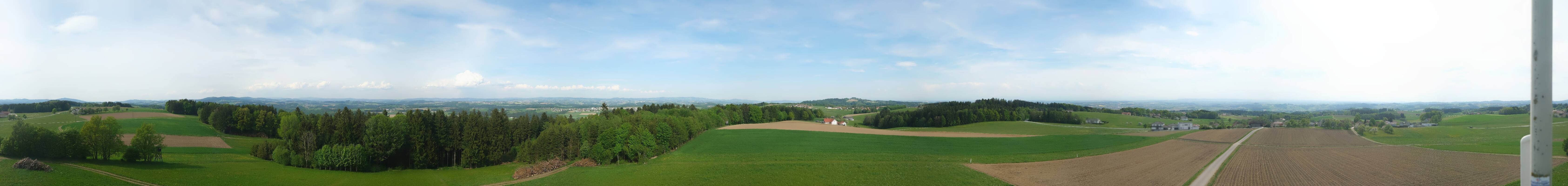 Archiv Foto Webcam Sankt Agatha - Pyramide am Etzinger Hügel