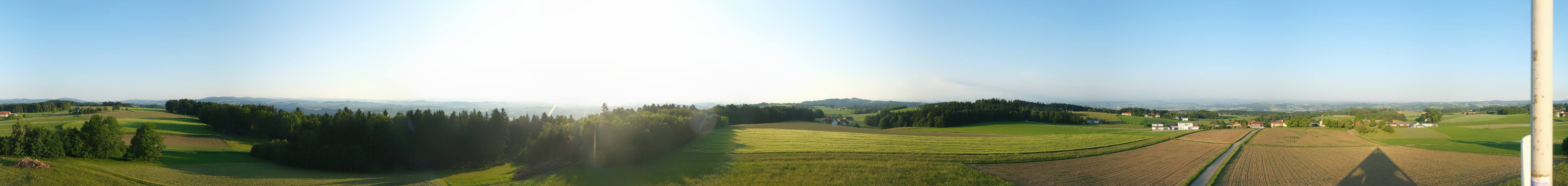 Archiv Foto Webcam Sankt Agatha - Pyramide am Etzinger Hügel