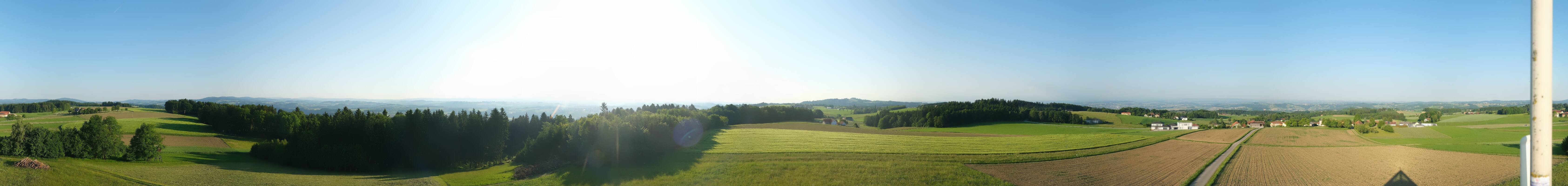 Archiv Foto Webcam Sankt Agatha - Pyramide am Etzinger Hügel