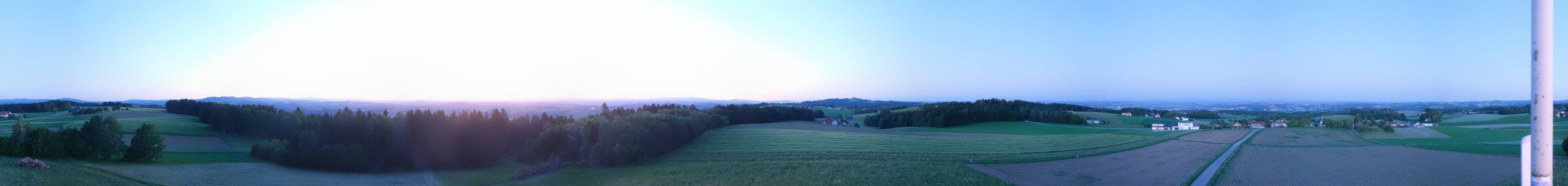 Archived image Webcam Saint Agatha - Pyramid on the Etzing hill
