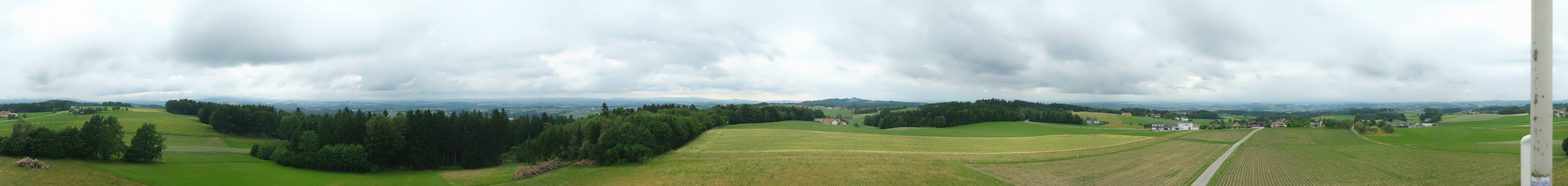Archiv Foto Webcam Sankt Agatha - Pyramide am Etzinger Hügel