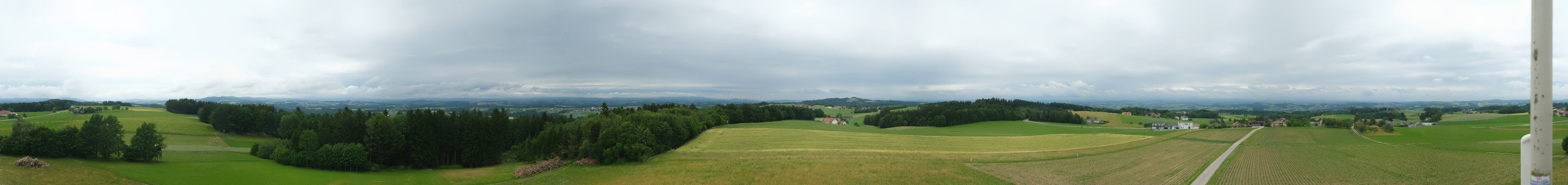 Archiv Foto Webcam Sankt Agatha - Pyramide am Etzinger Hügel
