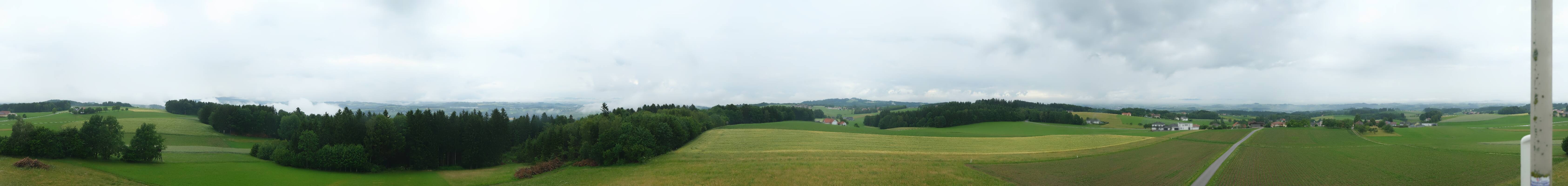 Archiv Foto Webcam Sankt Agatha - Pyramide am Etzinger Hügel
