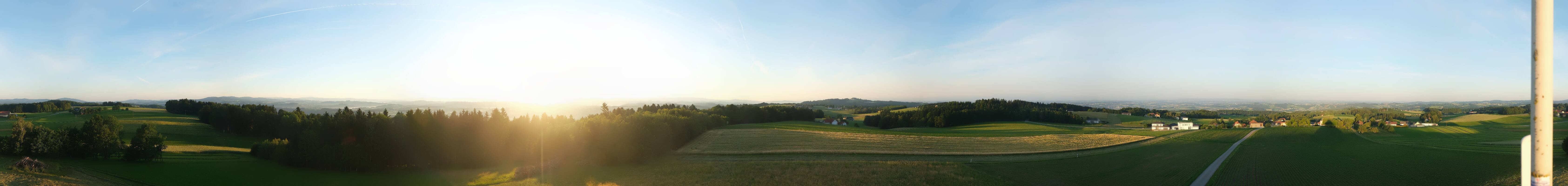 Archiv Foto Webcam Sankt Agatha - Pyramide am Etzinger Hügel