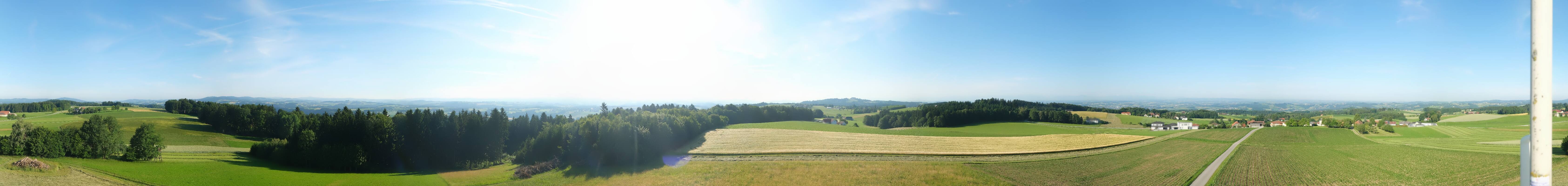 Archiv Foto Webcam Sankt Agatha - Pyramide am Etzinger Hügel
