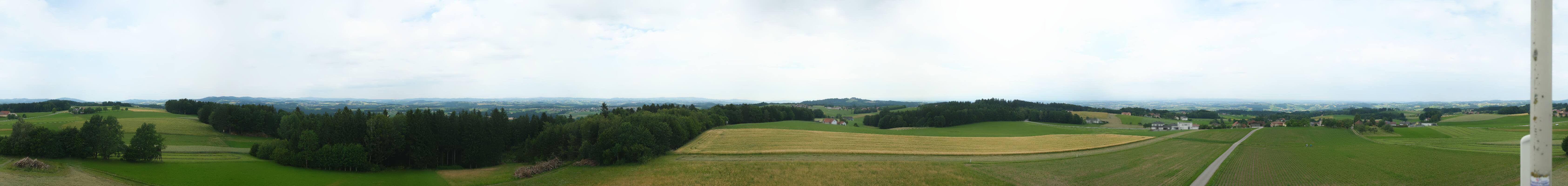 Archiv Foto Webcam Sankt Agatha - Pyramide am Etzinger Hügel