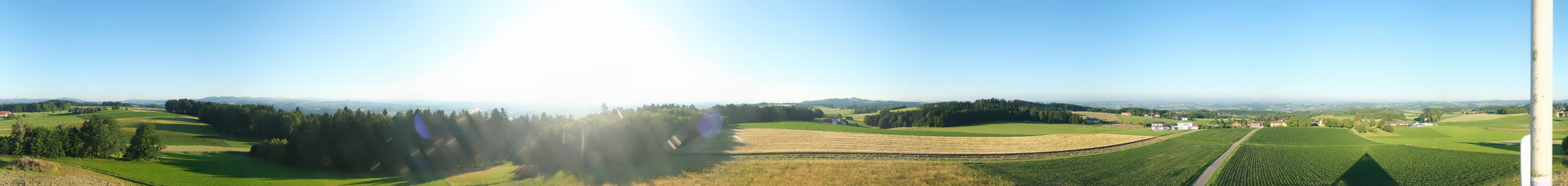 Archiv Foto Webcam Sankt Agatha - Pyramide am Etzinger Hügel
