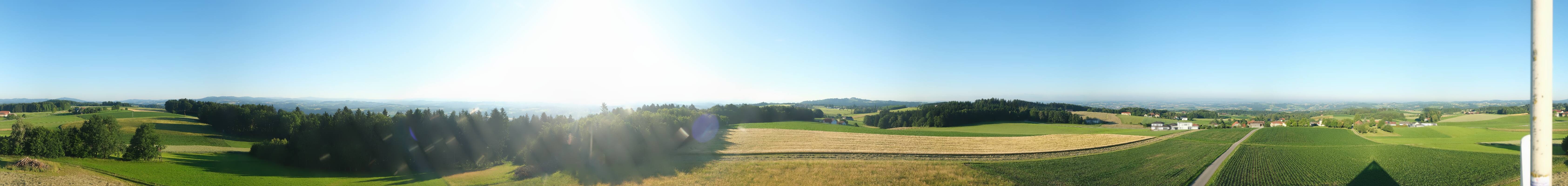 Archiv Foto Webcam Sankt Agatha - Pyramide am Etzinger Hügel