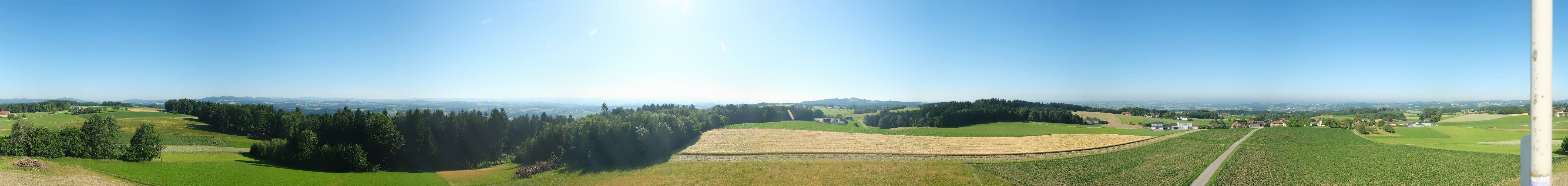 Archiv Foto Webcam Sankt Agatha - Pyramide am Etzinger Hügel