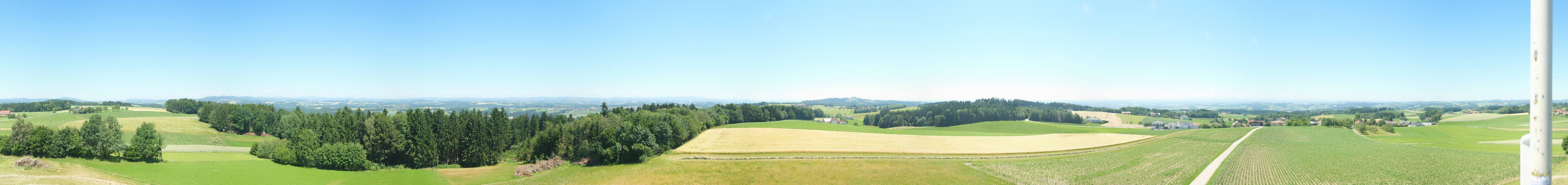Archiv Foto Webcam Sankt Agatha - Pyramide am Etzinger Hügel