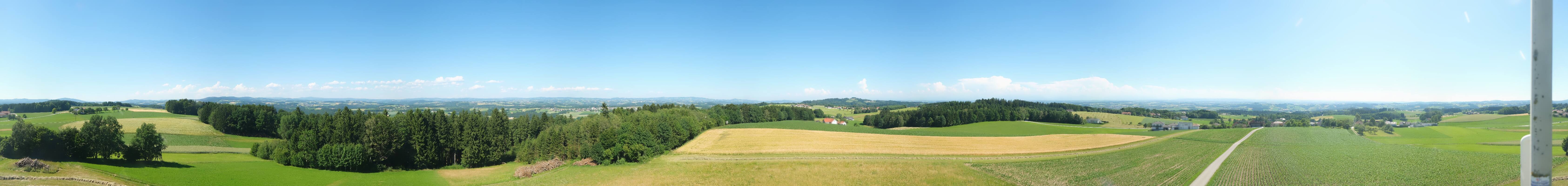 Archiv Foto Webcam Sankt Agatha - Pyramide am Etzinger Hügel