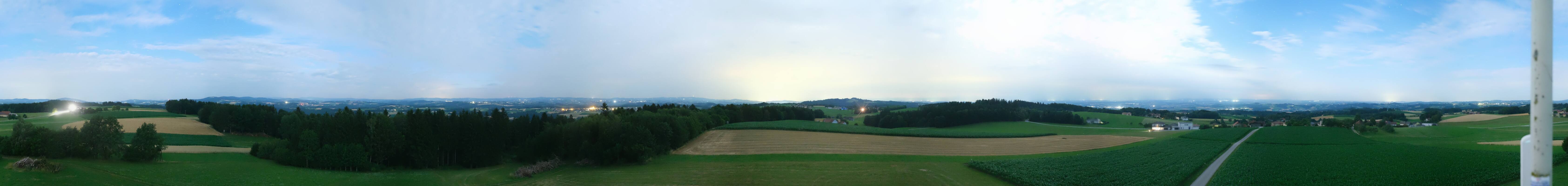 Archiv Foto Webcam Sankt Agatha - Pyramide am Etzinger Hügel