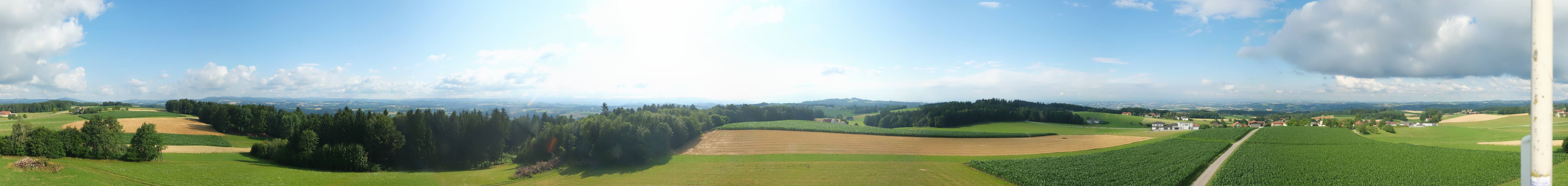 Archiv Foto Webcam Sankt Agatha - Pyramide am Etzinger Hügel