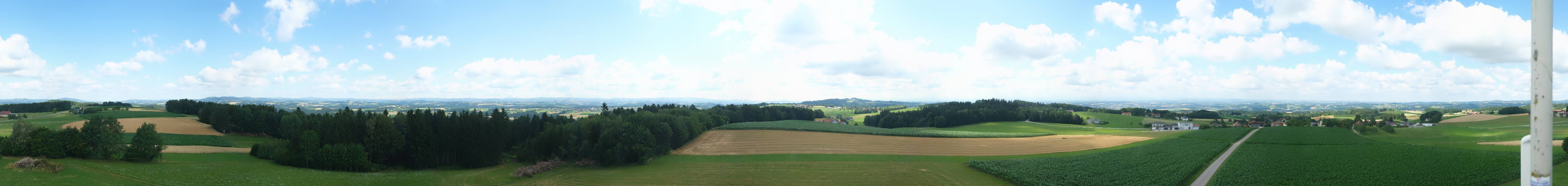 Archiv Foto Webcam Sankt Agatha - Pyramide am Etzinger Hügel