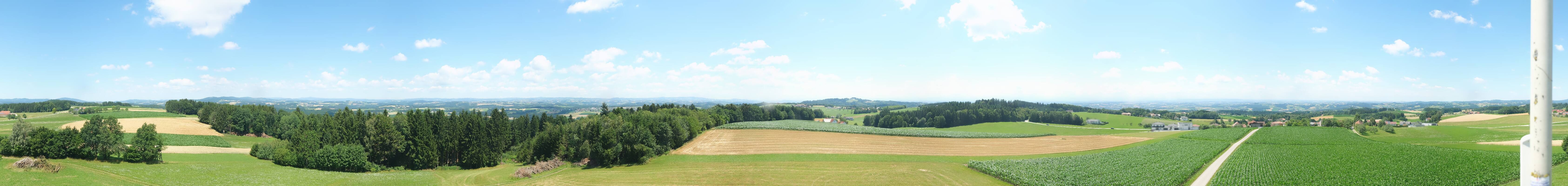 Archiv Foto Webcam Sankt Agatha - Pyramide am Etzinger Hügel