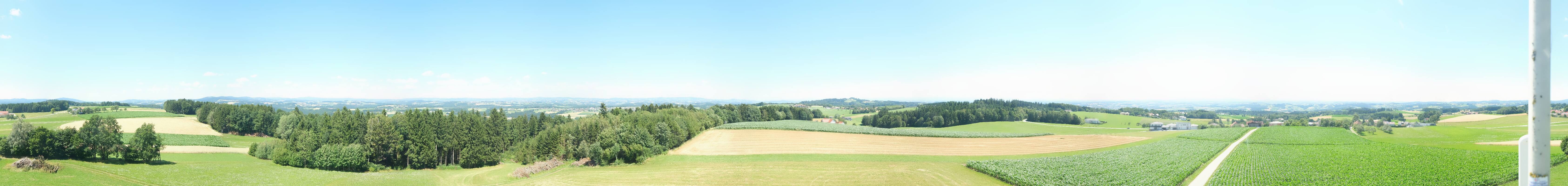 Archiv Foto Webcam Sankt Agatha - Pyramide am Etzinger Hügel