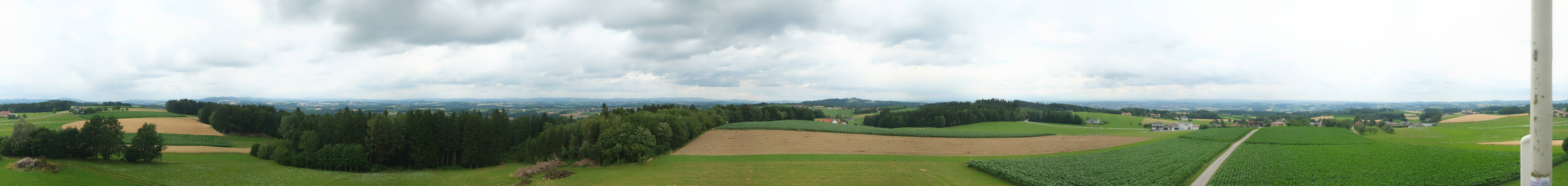 Archiv Foto Webcam Sankt Agatha - Pyramide am Etzinger Hügel