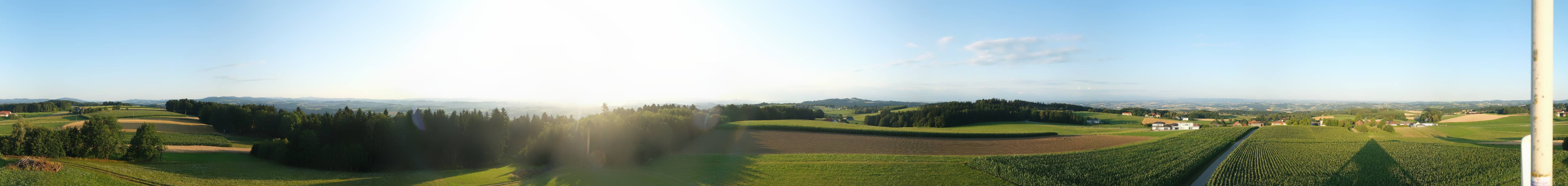 Archiv Foto Webcam Sankt Agatha - Pyramide am Etzinger Hügel
