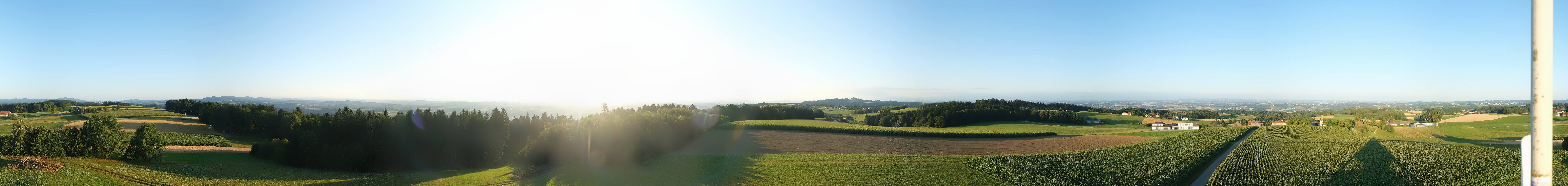 Archiv Foto Webcam Sankt Agatha - Pyramide am Etzinger Hügel