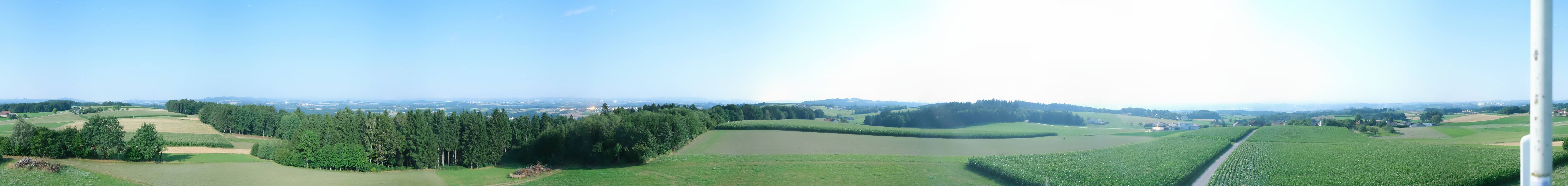 Archiv Foto Webcam Sankt Agatha - Pyramide am Etzinger Hügel