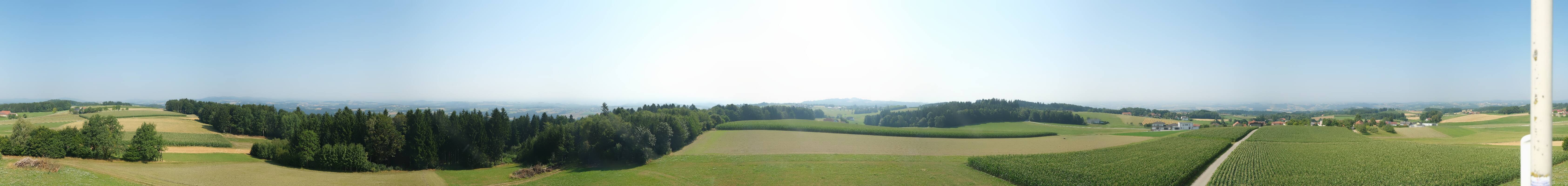 Archiv Foto Webcam Sankt Agatha - Pyramide am Etzinger Hügel