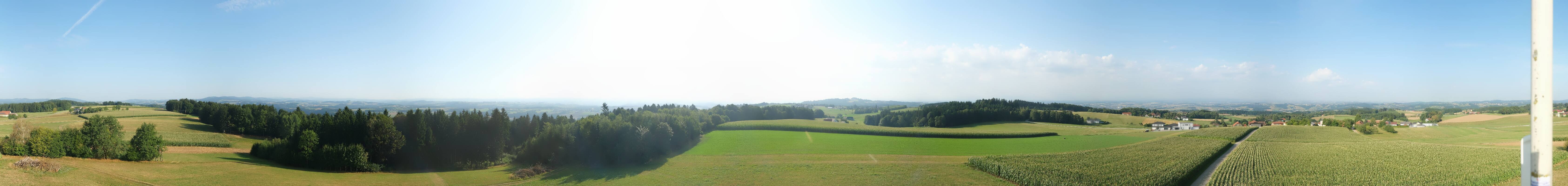 Archiv Foto Webcam Sankt Agatha - Pyramide am Etzinger Hügel