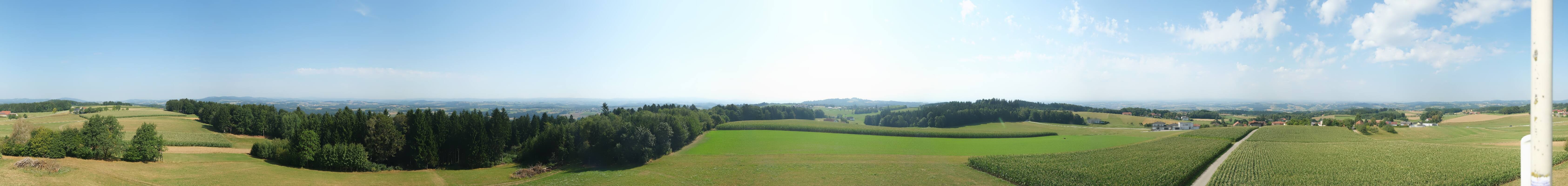 Archiv Foto Webcam Sankt Agatha - Pyramide am Etzinger Hügel