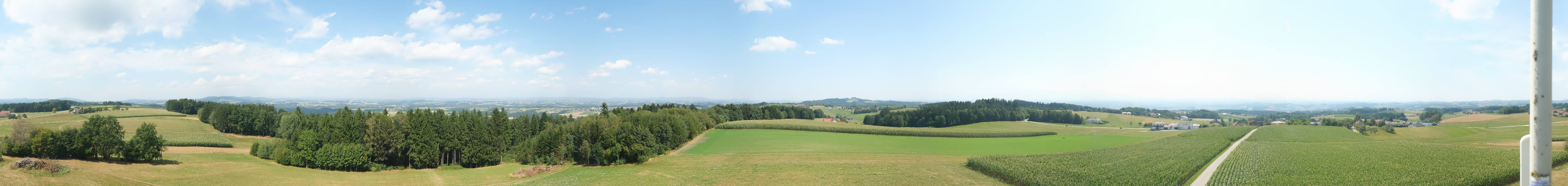 Archiv Foto Webcam Sankt Agatha - Pyramide am Etzinger Hügel