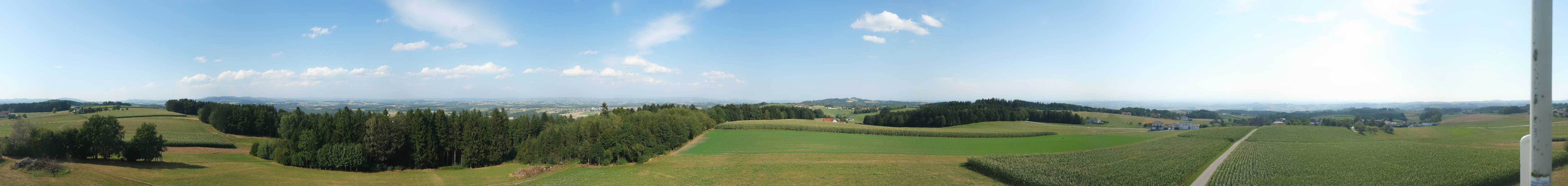 Archiv Foto Webcam Sankt Agatha - Pyramide am Etzinger Hügel