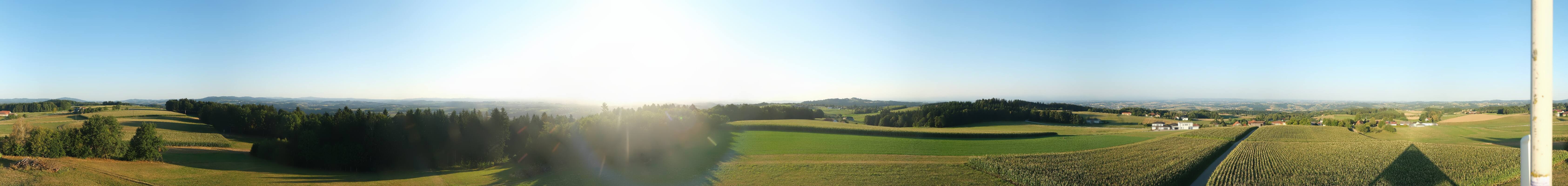 Archiv Foto Webcam Sankt Agatha - Pyramide am Etzinger Hügel