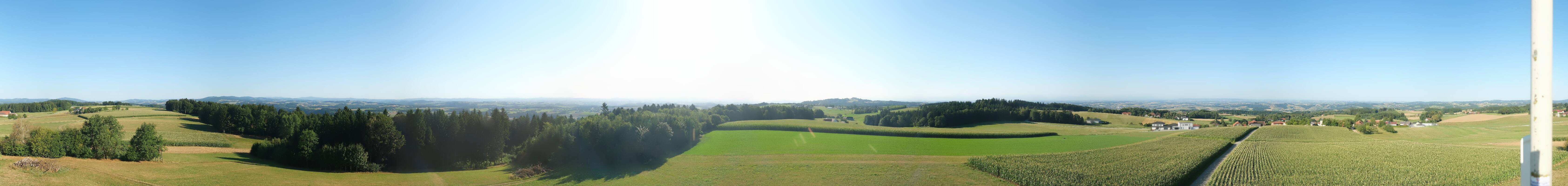 Archiv Foto Webcam Sankt Agatha - Pyramide am Etzinger Hügel