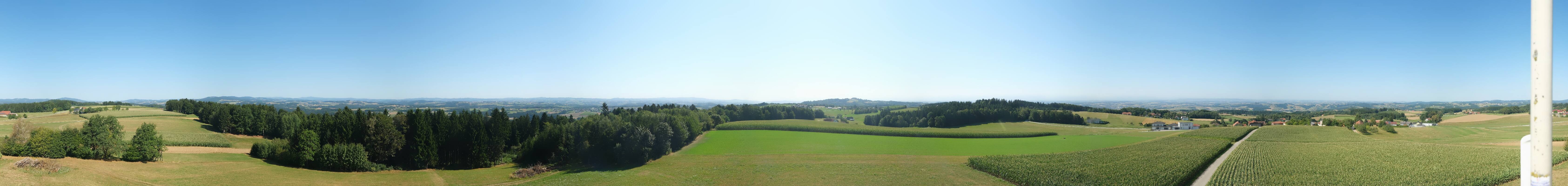 Archiv Foto Webcam Sankt Agatha - Pyramide am Etzinger Hügel