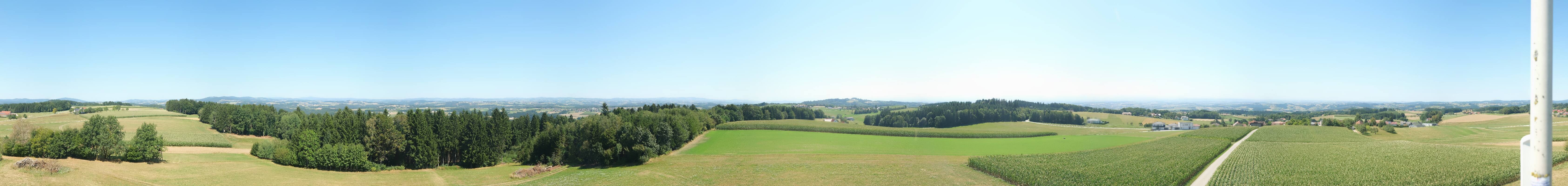 Archiv Foto Webcam Sankt Agatha - Pyramide am Etzinger Hügel