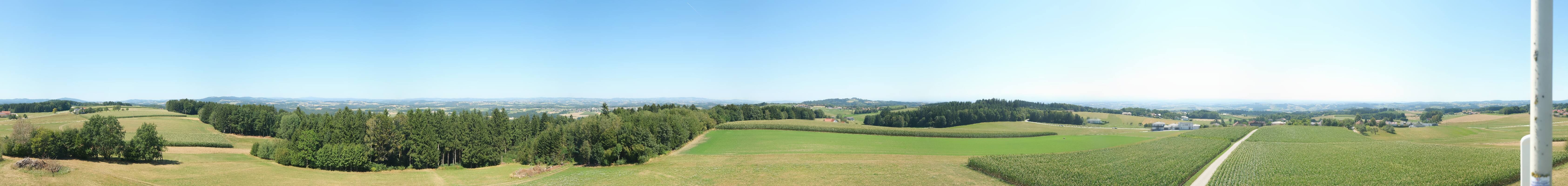 Archiv Foto Webcam Sankt Agatha - Pyramide am Etzinger Hügel