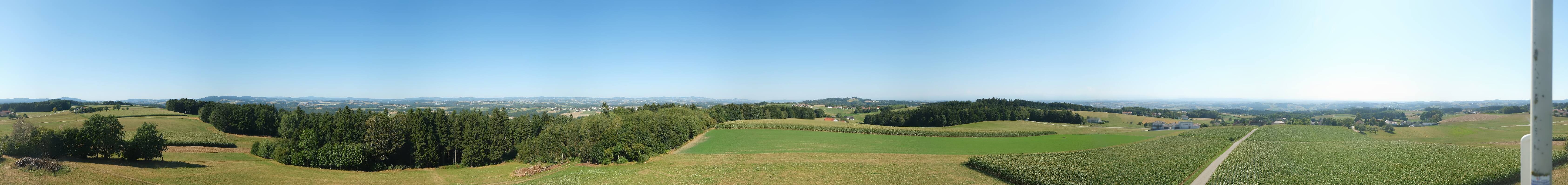 Archiv Foto Webcam Sankt Agatha - Pyramide am Etzinger Hügel