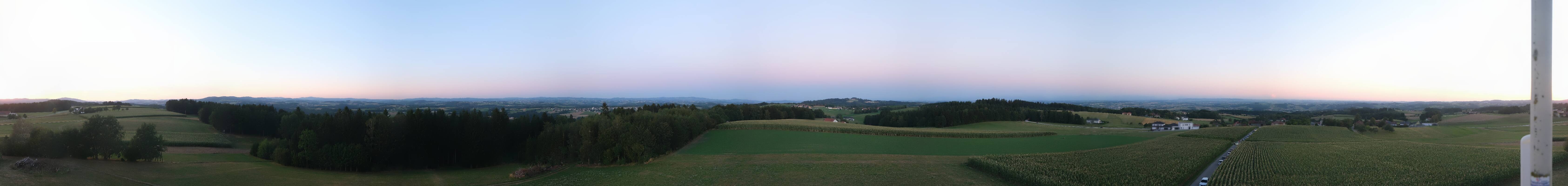 Archiv Foto Webcam Sankt Agatha - Pyramide am Etzinger Hügel