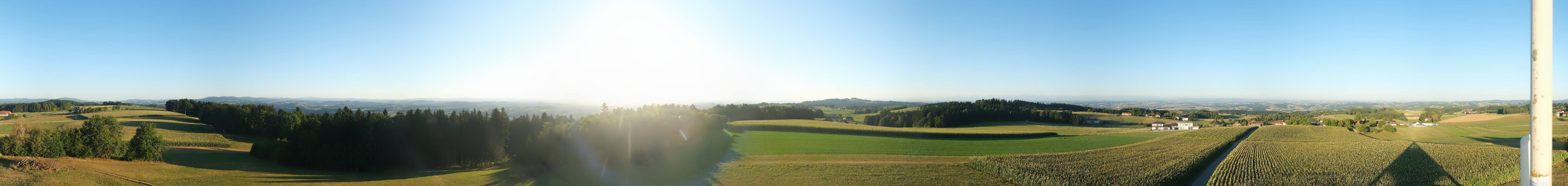 Archiv Foto Webcam Sankt Agatha - Pyramide am Etzinger Hügel