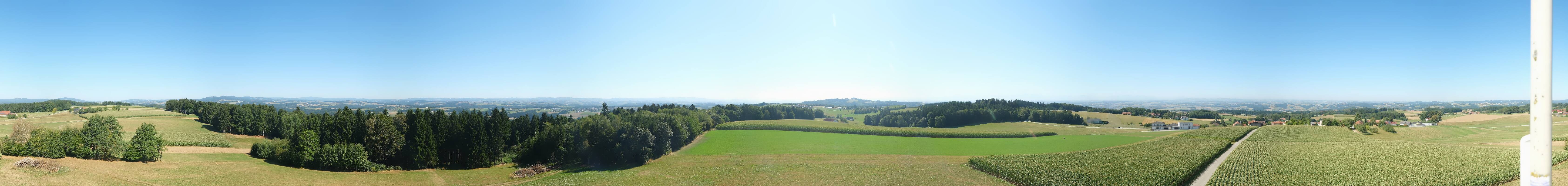 Archiv Foto Webcam Sankt Agatha - Pyramide am Etzinger Hügel