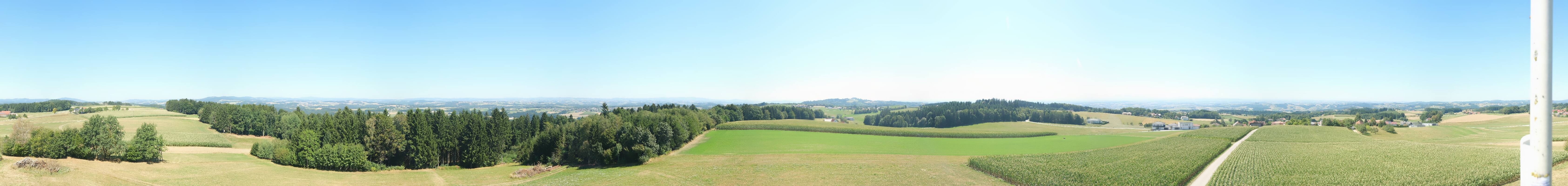 Archiv Foto Webcam Sankt Agatha - Pyramide am Etzinger Hügel