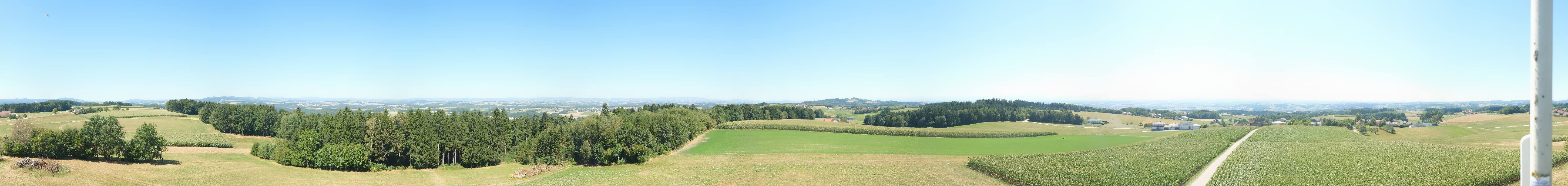 Archiv Foto Webcam Sankt Agatha - Pyramide am Etzinger Hügel