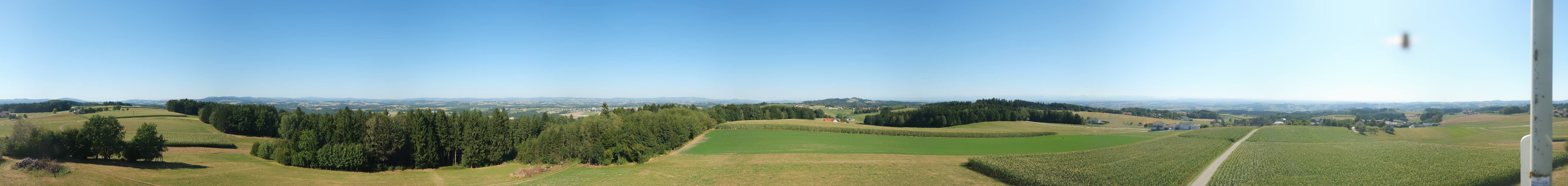 Archiv Foto Webcam Sankt Agatha - Pyramide am Etzinger Hügel