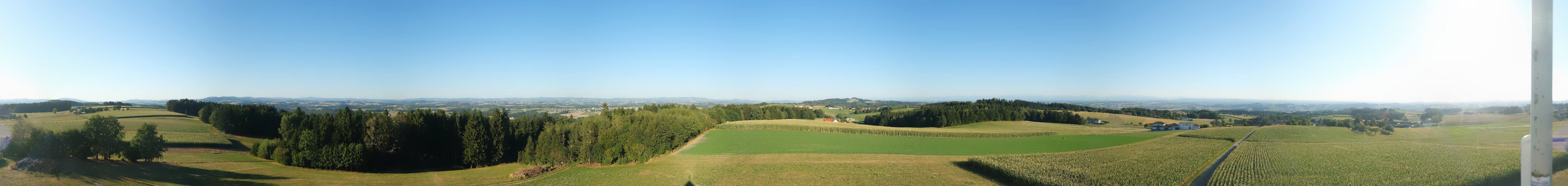 Archiv Foto Webcam Sankt Agatha - Pyramide am Etzinger Hügel