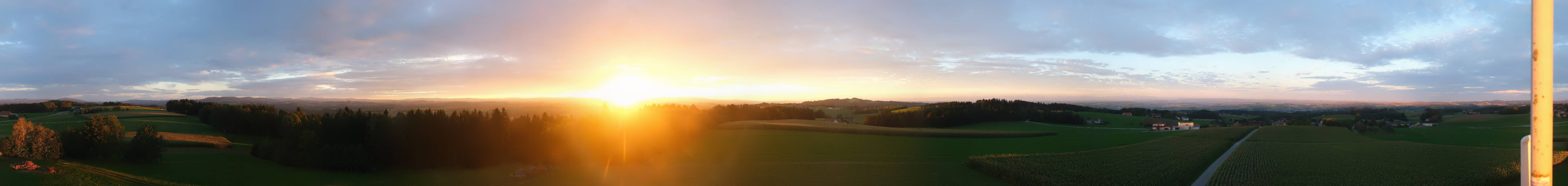 Archiv Foto Webcam Sankt Agatha - Pyramide am Etzinger Hügel