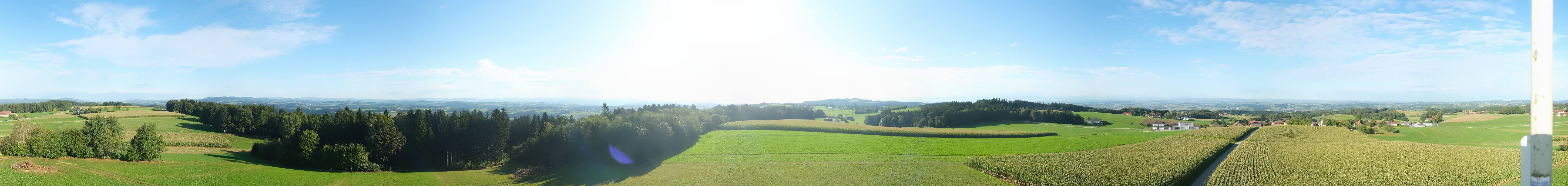 Archiv Foto Webcam Sankt Agatha - Pyramide am Etzinger Hügel