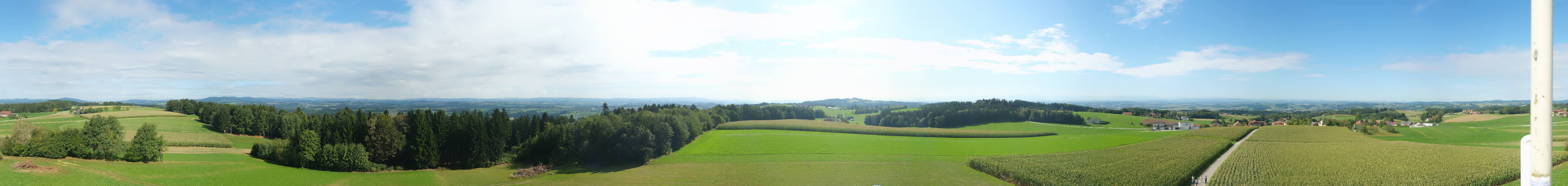 Archiv Foto Webcam Sankt Agatha - Pyramide am Etzinger Hügel