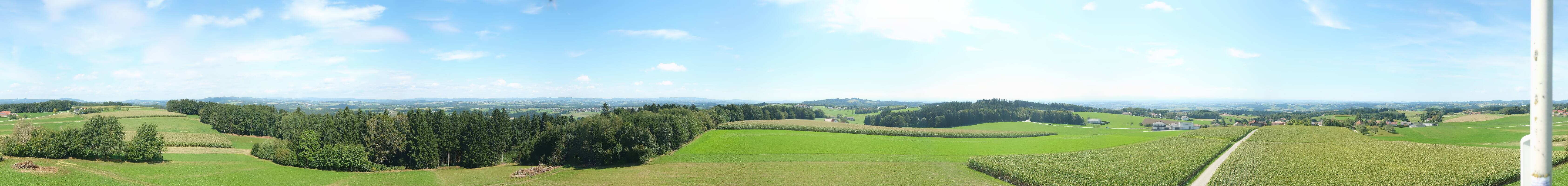 Archiv Foto Webcam Sankt Agatha - Pyramide am Etzinger Hügel