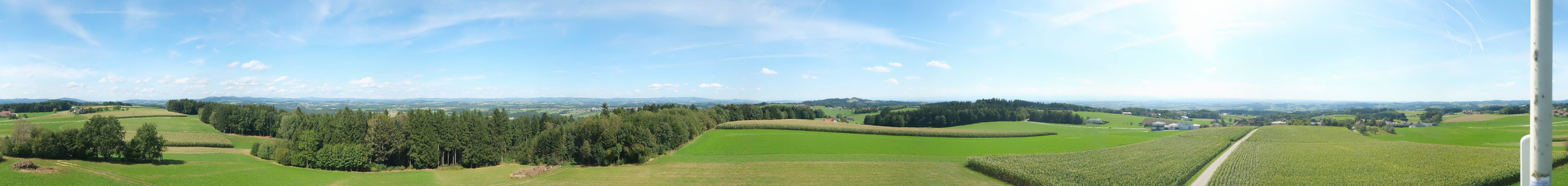 Archiv Foto Webcam Sankt Agatha - Pyramide am Etzinger Hügel