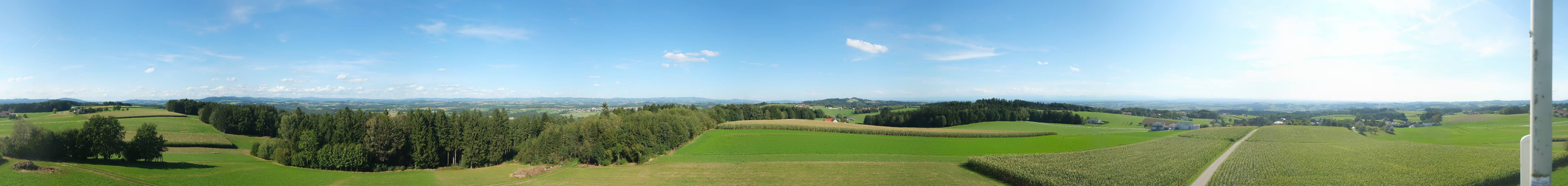Archiv Foto Webcam Sankt Agatha - Pyramide am Etzinger Hügel