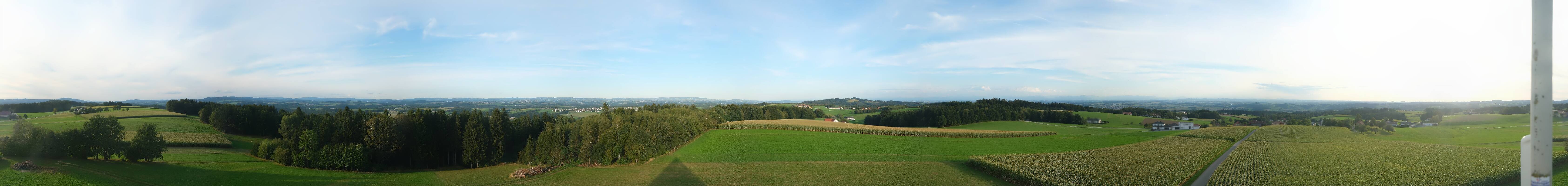 Archiv Foto Webcam Sankt Agatha - Pyramide am Etzinger Hügel